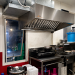INSTALASI EXHAUST HOOD CHICK IN SAN CINERE - DEPOK