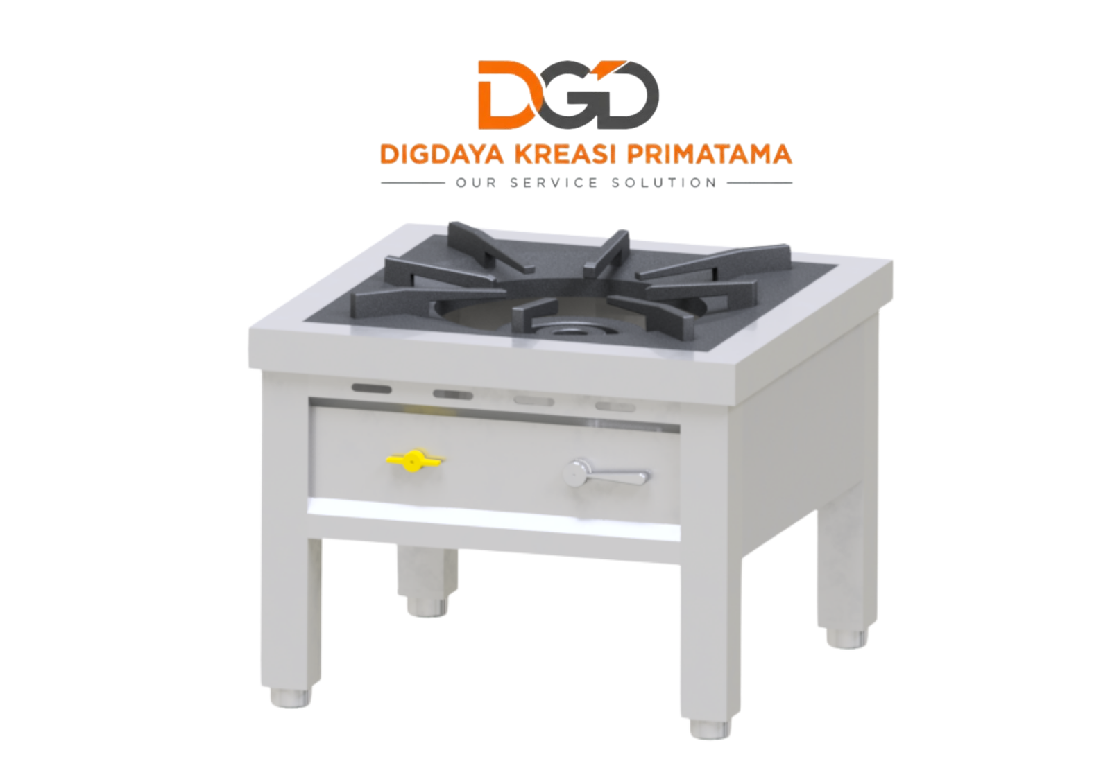 Jual Gas Stockpot 1 Burner ukuran 600x600