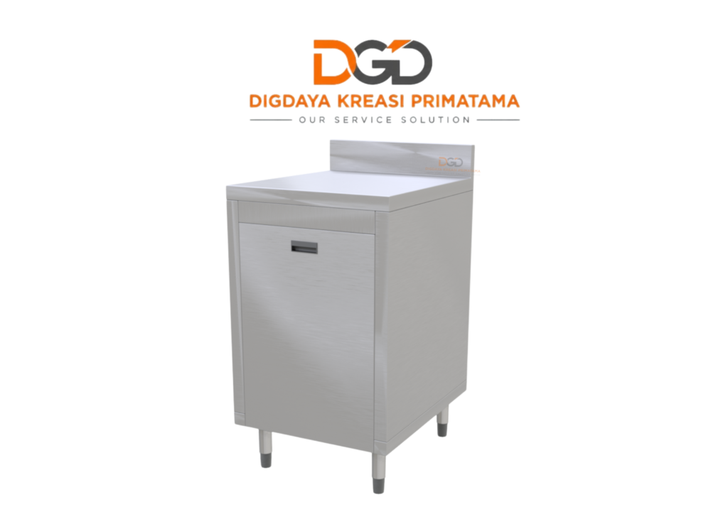 Barline Trash Unit Tempat Sampah Blender Stainless Steel